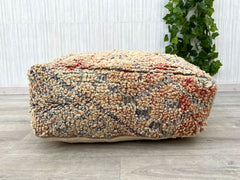 Matching Moroccan Poufs for Pets & Owners - Family Set, Coordinating Designs, Instagram-Worthy Boho Vibes