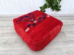 Moroccan Wizard Pouf - Celestial Patterns, Glow-in-the-Dark Constellations, Magic Circle Design