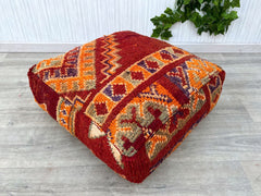 Organic Floor Pillows: Moroccan Artistry Meets Comfort