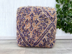 Unique, Moroccan Kilim Pouf, Floor Pouf, Vintage Moroccan Ottoman, Beni Ourain Square Pouf,Yoga Meditation Cushion,Outdoor Red Kilim Pillows