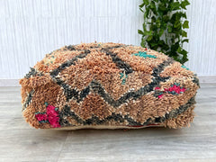 floor pouf, moroccan pouf, berber pouf, morrocan pouf,