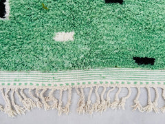 Custom Beni Ourain Green Rug