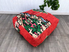 Floor Pouf, Outdoor Pillows Floor Cushion, ottoman pouf, boho throw pillow