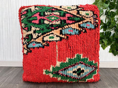 Floor Pouf, Outdoor Pillows Floor Cushion, ottoman pouf, boho throw pillow