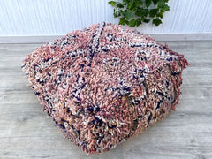 Moroccan Kilim Pouf -Moroccan Kilim Pouf Cover, Beni Ourain Floor Pillow,Moroccan Kilim Pouf, Floor Pouf, Vintage Moroccan Ottoman