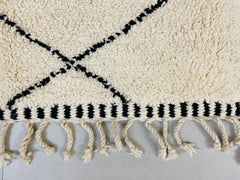 Hand Knotted Wool Rug - Custom Beni Ourain rug