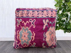 Boho Floor Pouf – Ideal for Cozy Living Rooms