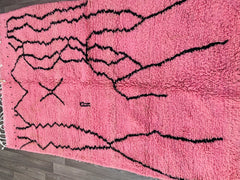 Custom Moroccan Pink Azilal Rug