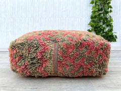 Vintage Moroccan kilim, berber bujaad pillow, decorative pillow, berber cushion, berber vintage wool Cushion Cover