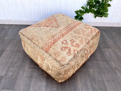 Home and Living, Antique Decor, Kilim Fabric, Ottoman Pouf, Christmas Décor, New Year