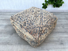 Handcrafted Berber Pouf – A Statement Piece for Any Room