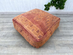 Multicolour Moroccan POUF Leather Pouf Ottoman Pouf Morrocan Leather Pouf Moroccan Pouffe, Home gifts, Wedding Gifts