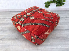 Moroccan Kilim pillow, striped pillow, Vintage Moroccan cushion, Unstuffed Boho pillow, Sofa Home Decor, Moroccan Style pillow