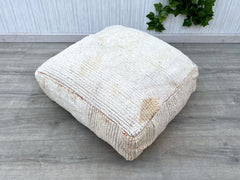 Gorgeous Square Footstool, Unique Bohemian Floor Sofa